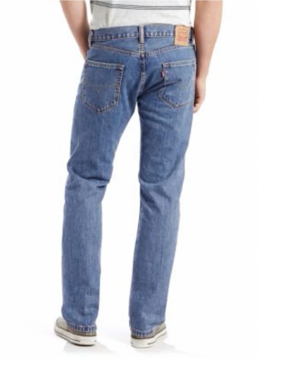 Levi's Men's 505 Straight-Leg Blue Denim Jeans
